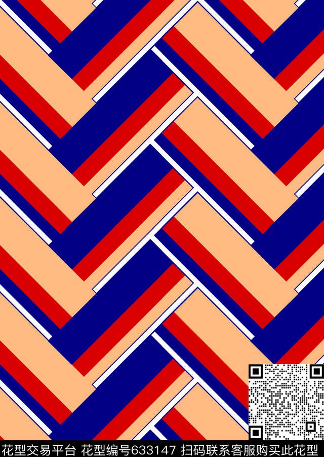 2017Guccigeometric数码印花华亿平台下载（图片编号: 633147） - 瓦栏（Walan）