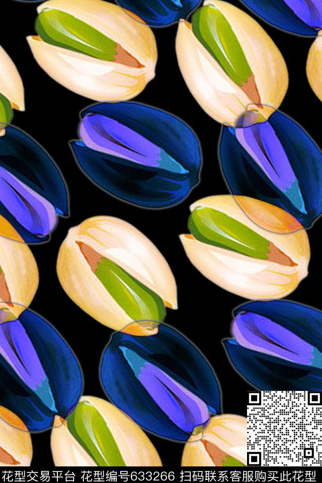 花鸟数码华亿平台花卉数码印花华亿平台下载（图片编号: 633266） - 瓦栏（Walan）