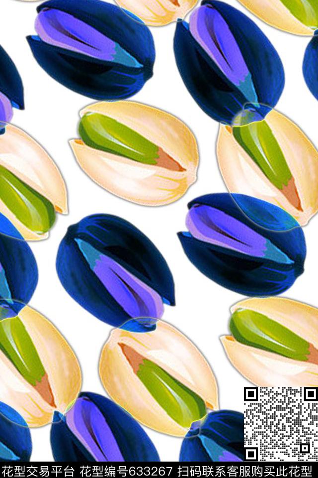 花鸟数码华亿平台花卉数码印花华亿平台下载（图片编号: 633267） - 瓦栏（Walan）