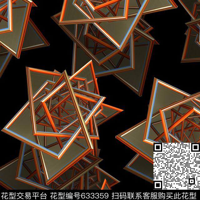 科技男装华亿平台♥红桃A〖玩趣几何〗数码印花华亿平台下载（图片编号: 633359） - 瓦栏（Walan）