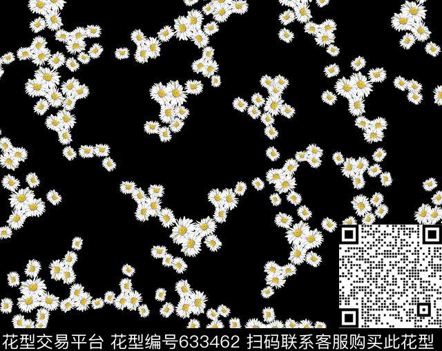 花卉花朵数码印花华亿平台下载（图片编号: 633462） - 瓦栏（Walan）