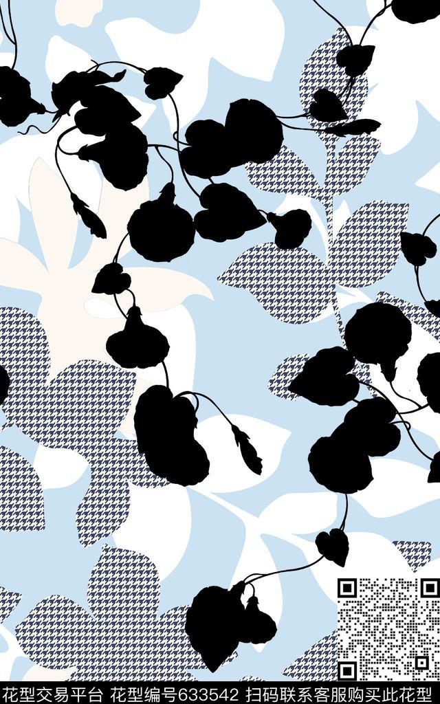 小方块方格不规则几何传统印花华亿平台下载（图片编号: 633542） - 瓦栏（Walan）