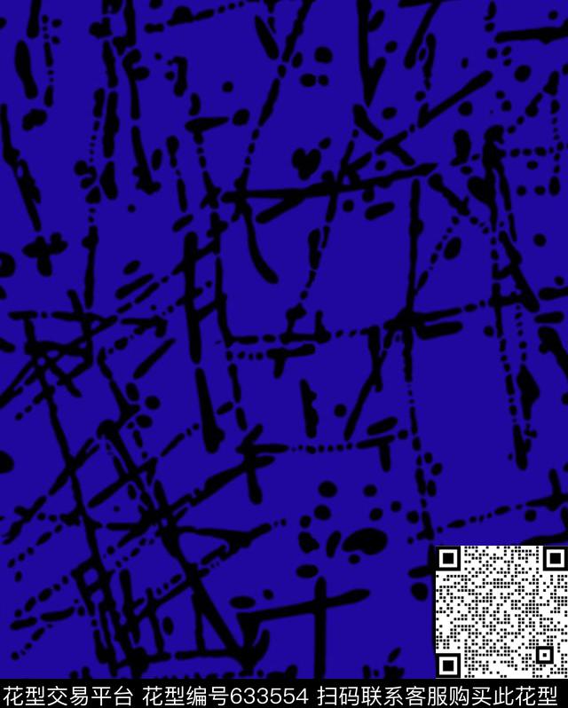 几何、抽象、朦胧感传统印花华亿平台下载（图片编号: 633554） - 瓦栏（Walan）