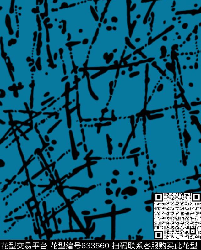 几何、抽象、朦胧感传统印花华亿平台下载（图片编号: 633560） - 瓦栏（Walan）