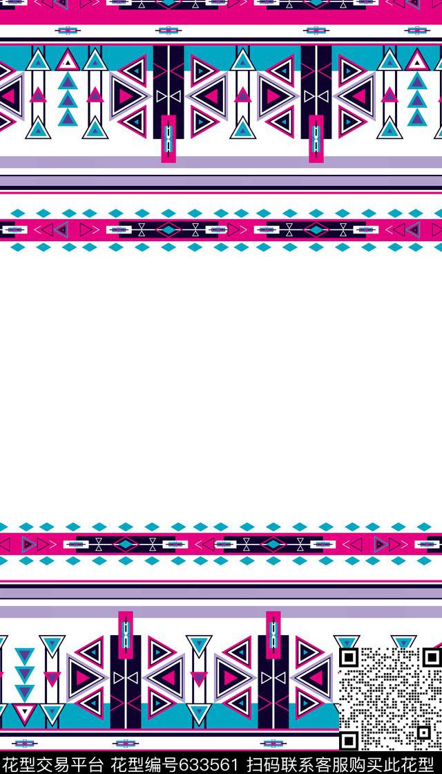 波西米亚巴西非洲数码印花华亿平台下载（图片编号: 633561） - 瓦栏（Walan）