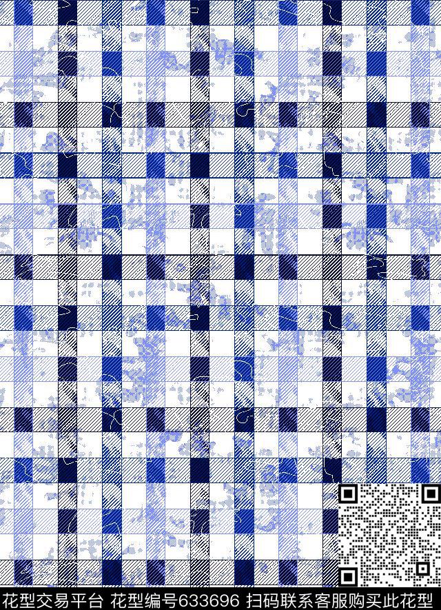 格子迷彩底纹线条传统印花华亿平台下载（图片编号: 633696） - 瓦栏（Walan）