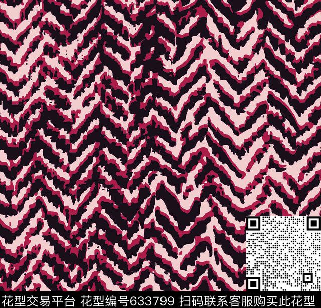 抽象图纹传统印花华亿平台下载（图片编号: 633799） - 瓦栏（Walan）