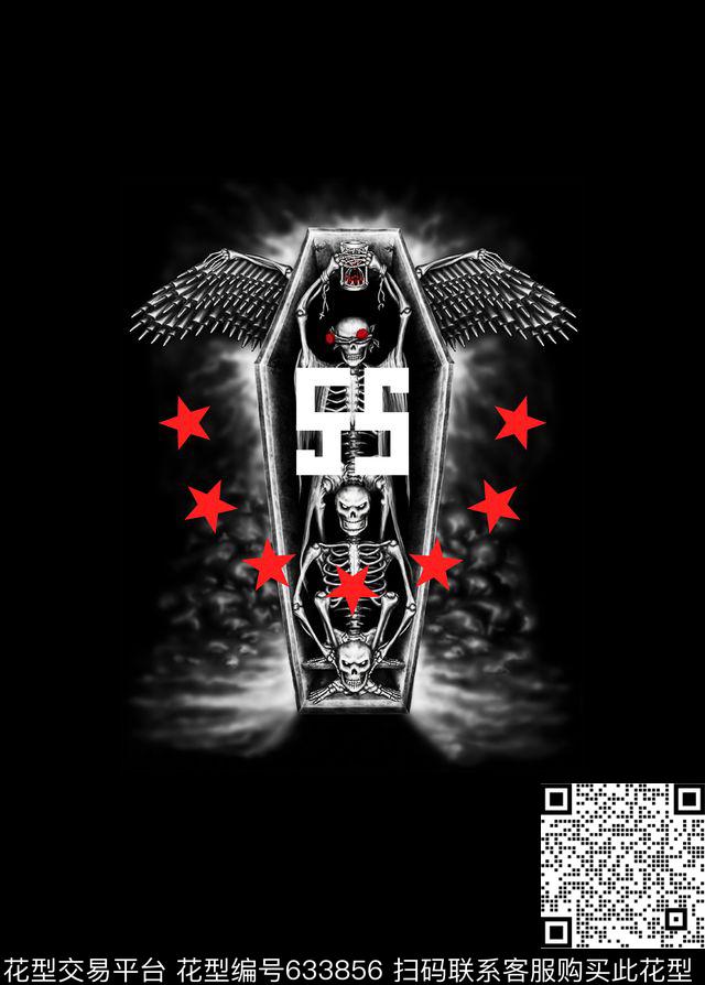 个性T恤原创数码印花华亿平台下载（图片编号: 633856） - 瓦栏（Walan）