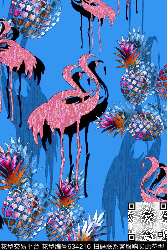 L.D~水彩L.D~趣味L.D~动物传统印花华亿平台下载（图片编号: 634216） - 瓦栏（Walan）