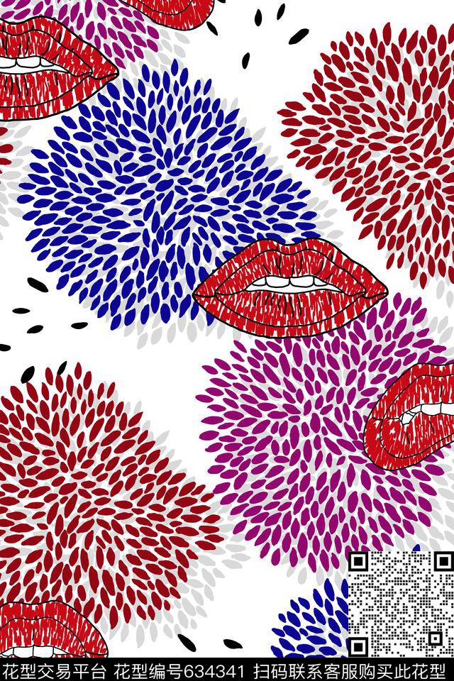 L.D~趣味L.D~卡通L.D~手绘传统印花华亿平台下载（图片编号: 634341） - 瓦栏（Walan）