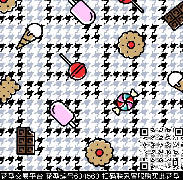 女装波普小清新传统印花华亿平台下载（图片编号: 634563） - 瓦栏（Walan）