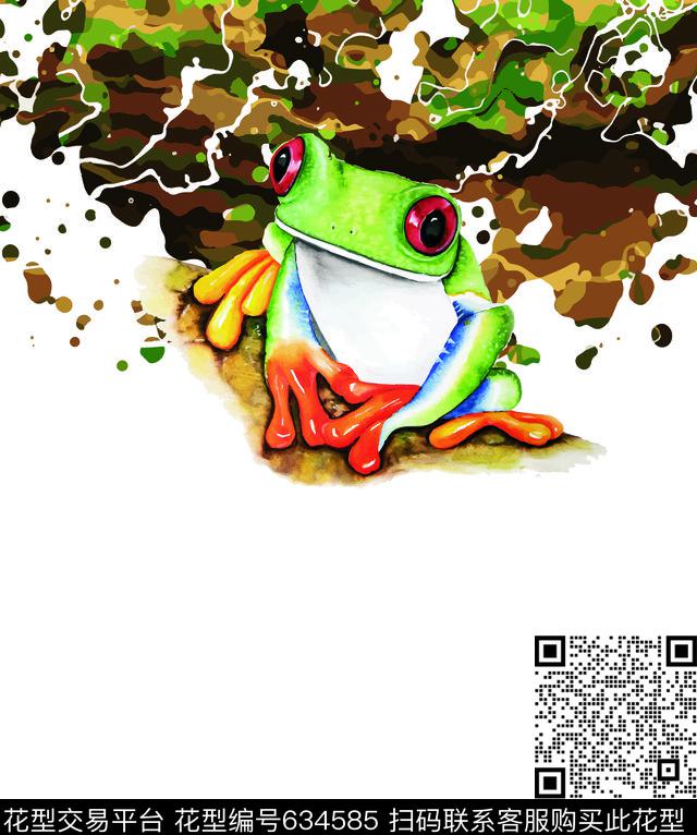 动物迷彩迷彩数码印花华亿平台下载（图片编号: 634585） - 瓦栏（Walan）