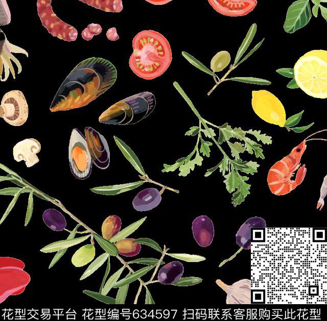 食物食材番茄数码印花华亿平台下载（图片编号: 634597） - 瓦栏（Walan）