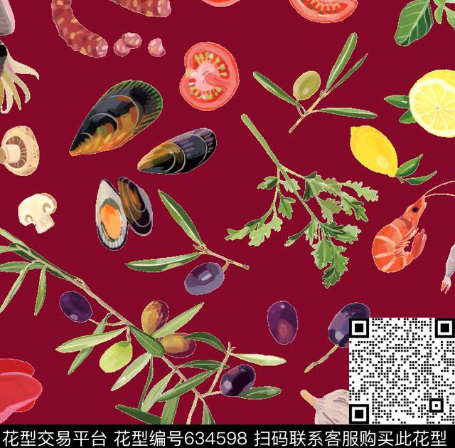 食物食材番茄数码印花华亿平台下载（图片编号: 634598） - 瓦栏（Walan）