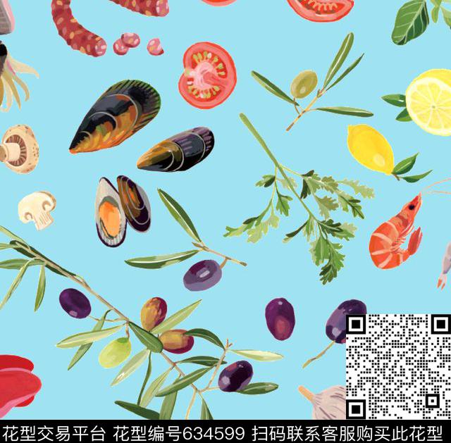 食物食材番茄数码印花华亿平台下载（图片编号: 634599） - 瓦栏（Walan）