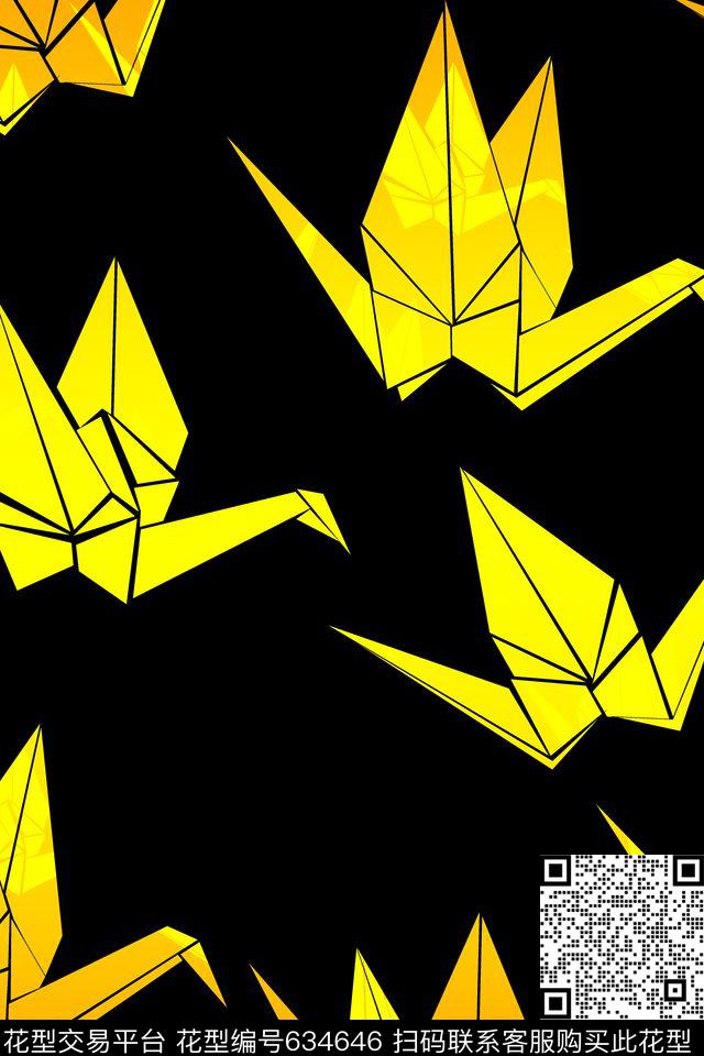 色块几何衬衣外套传统印花华亿平台下载（图片编号: 634646） - 瓦栏（Walan）