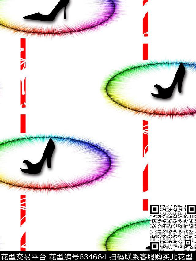 装饰炫酷女装数码印花华亿平台下载（图片编号: 634664） - 瓦栏（Walan）