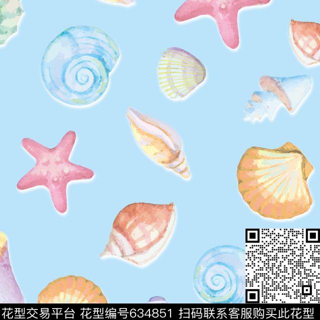 水彩创意抽象热带传统印花华亿平台下载（图片编号: 634851） - 瓦栏（Walan）