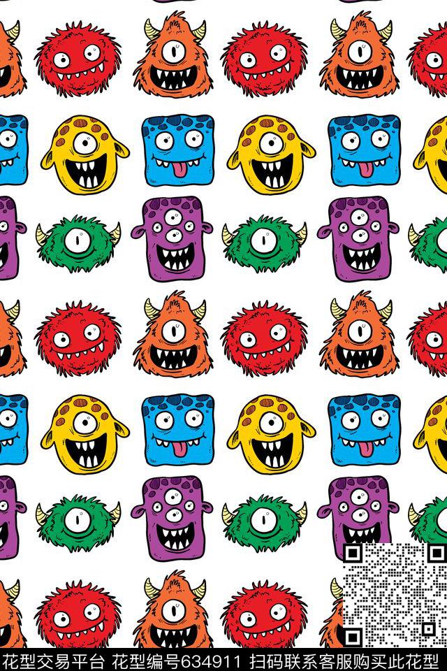 童装卡通传统印花华亿平台下载（图片编号: 634911） - 瓦栏（Walan）