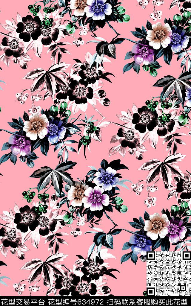 小碎花碎花小花数码印花华亿平台下载（图片编号: 634972） - 瓦栏（Walan）