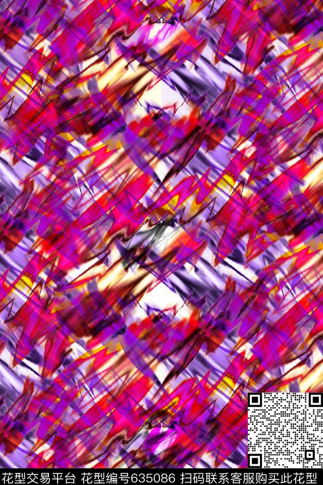 波点女装裤子数码印花华亿平台下载（图片编号: 635086） - 瓦栏（Walan）