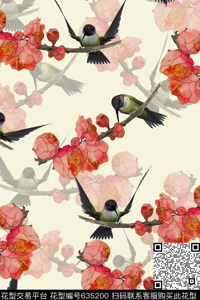 旗袍连衣裙中国风数码印花华亿平台下载（图片编号: 635200） - 瓦栏（Walan）