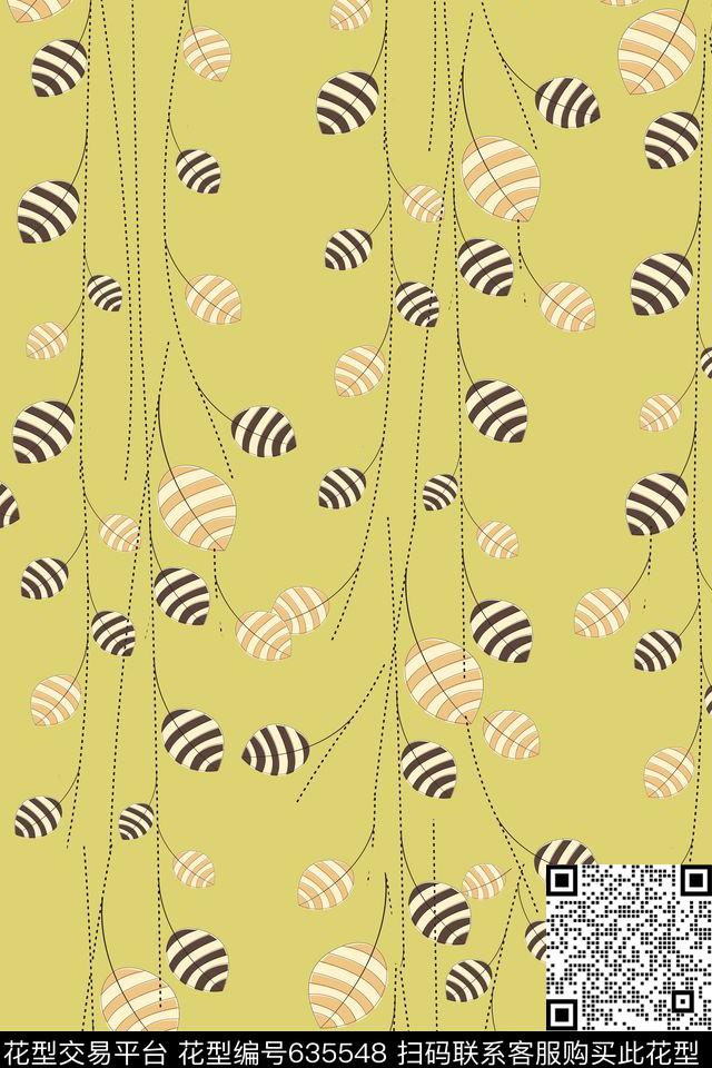 时尚清新植物叶子叶子传统印花华亿平台下载（图片编号: 635548） - 瓦栏（Walan）