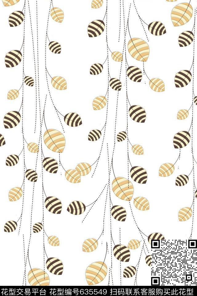 时尚清新植物叶子叶子传统印花华亿平台下载（图片编号: 635549） - 瓦栏（Walan）