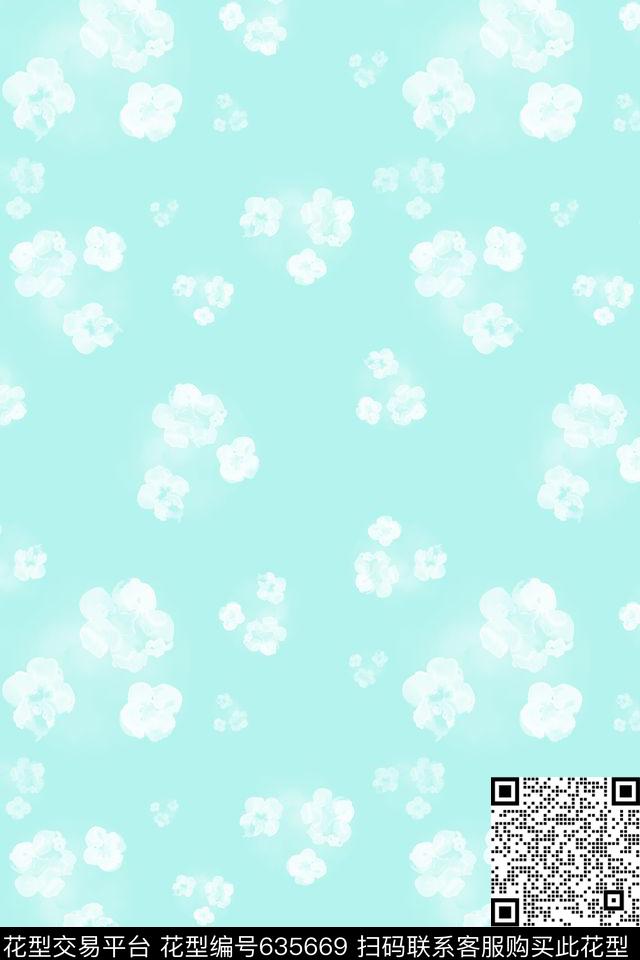 乱花小碎花花朵传统印花华亿平台下载（图片编号: 635669） - 瓦栏（Walan）