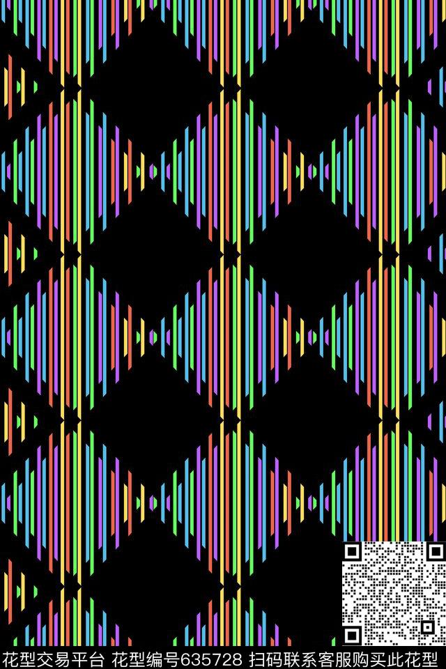 时尚潮流格子重复传统印花华亿平台下载（图片编号: 635728） - 瓦栏（Walan）