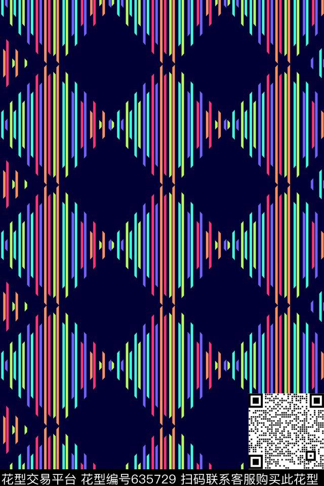 时尚潮流格子重复传统印花华亿平台下载（图片编号: 635729） - 瓦栏（Walan）