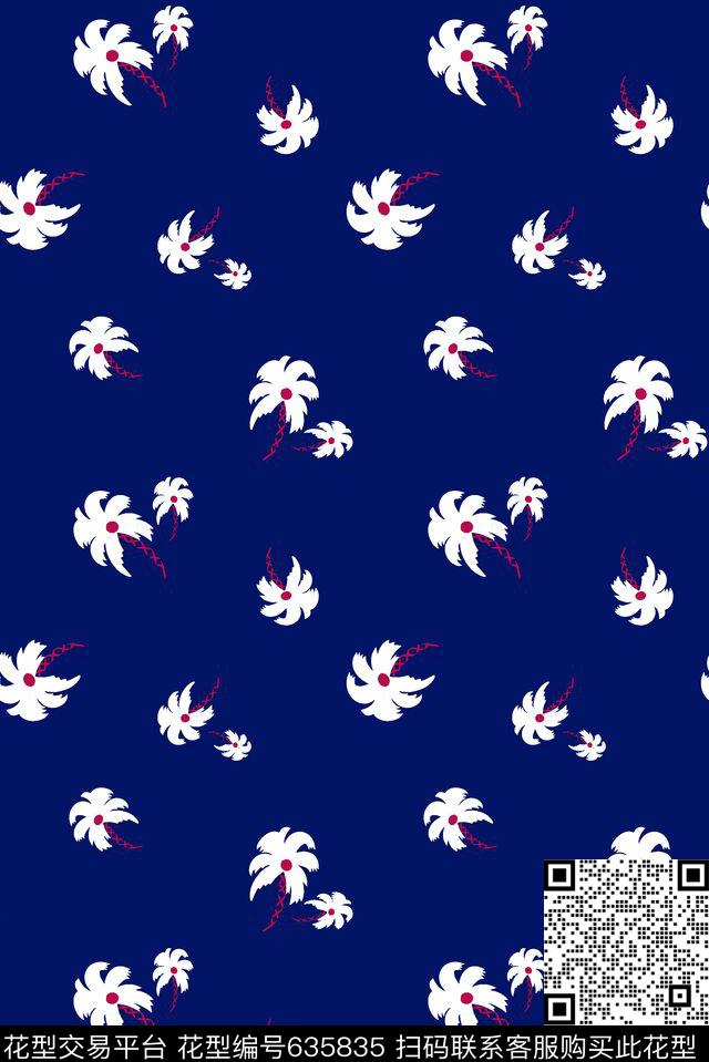 花卉传统印花华亿平台下载（图片编号: 635835） - 瓦栏（Walan）