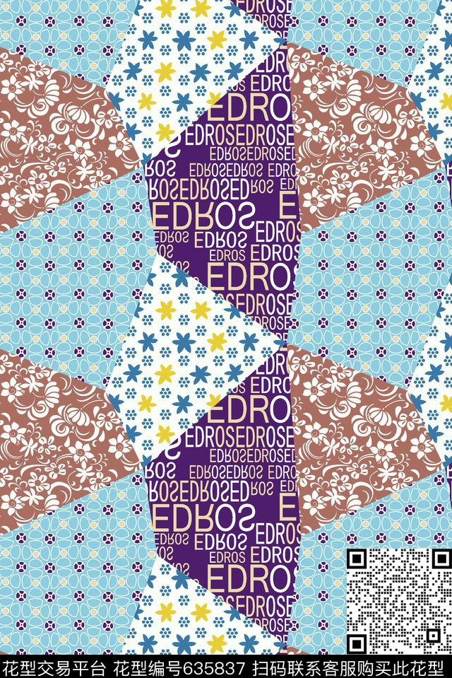 几何传统印花华亿平台下载（图片编号: 635837） - 瓦栏（Walan）