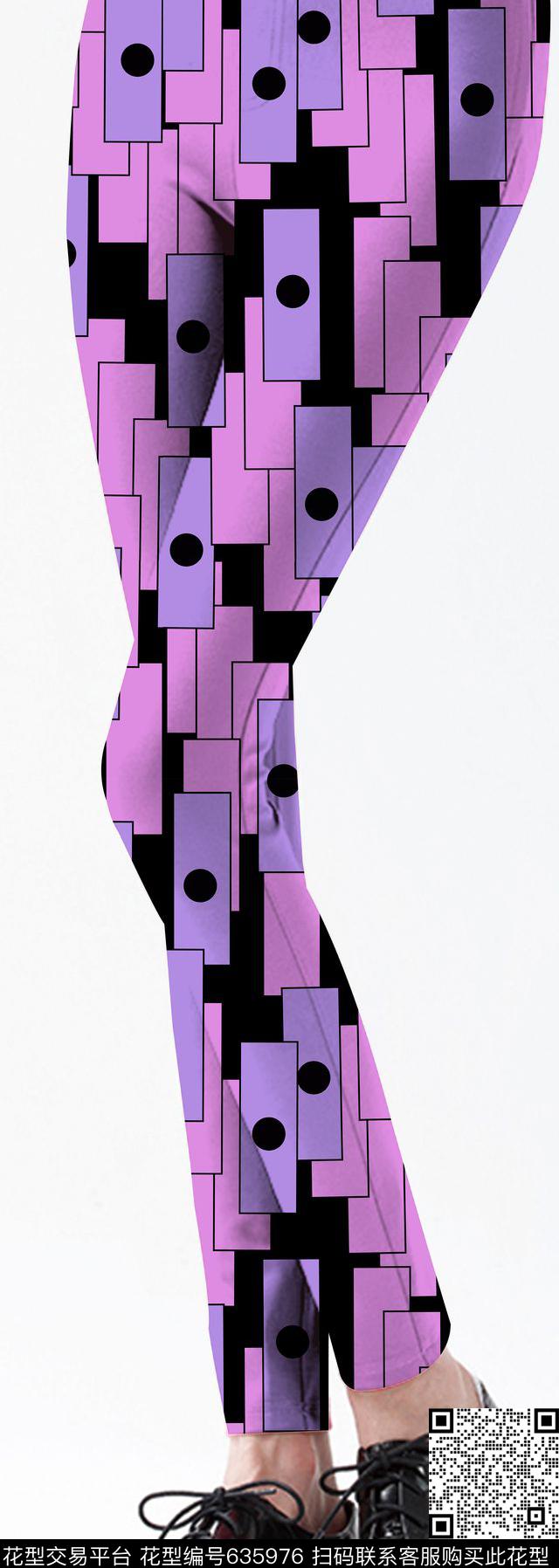 几何圆点女装传统印花华亿平台下载（图片编号: 635976） - 瓦栏（Walan）