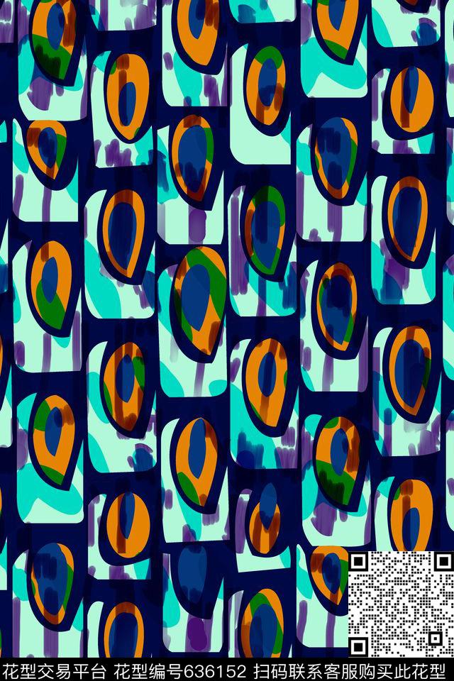 纹理肌理几何传统印花华亿平台下载（图片编号: 636152） - 瓦栏（Walan）