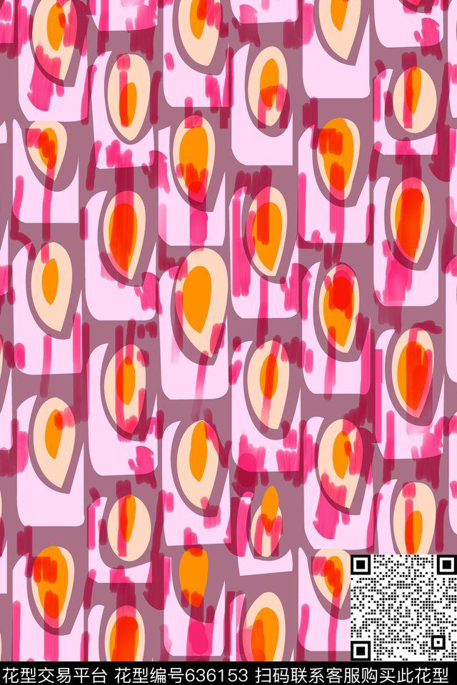 纹理肌理几何传统印花华亿平台下载（图片编号: 636153） - 瓦栏（Walan）