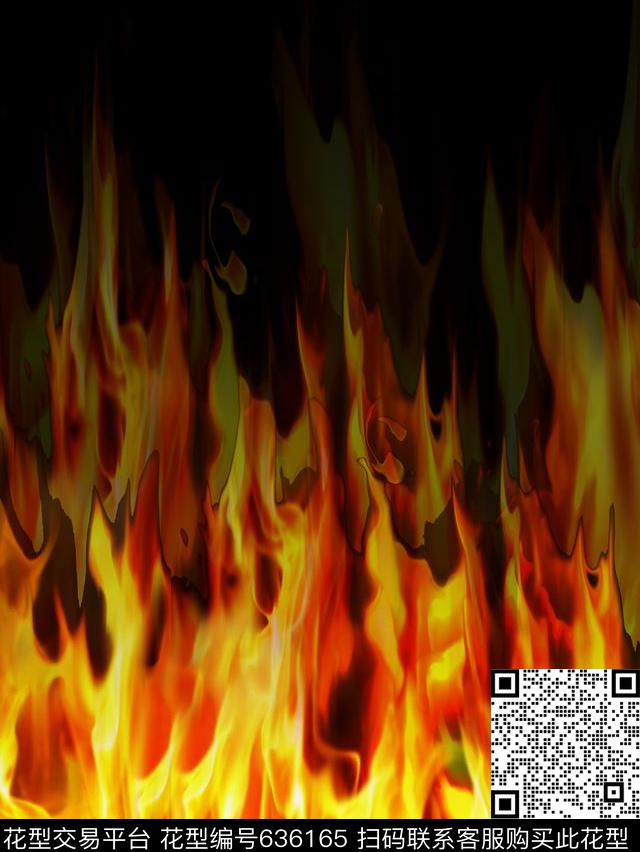 潮流男装数码印花华亿平台下载（图片编号: 636165） - 瓦栏（Walan）