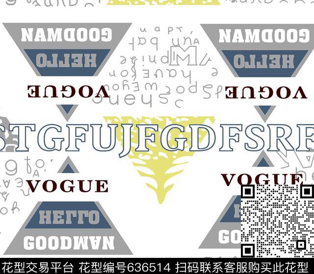 大牌抽象时尚传统印花华亿平台下载（图片编号: 636514） - 瓦栏（Walan）