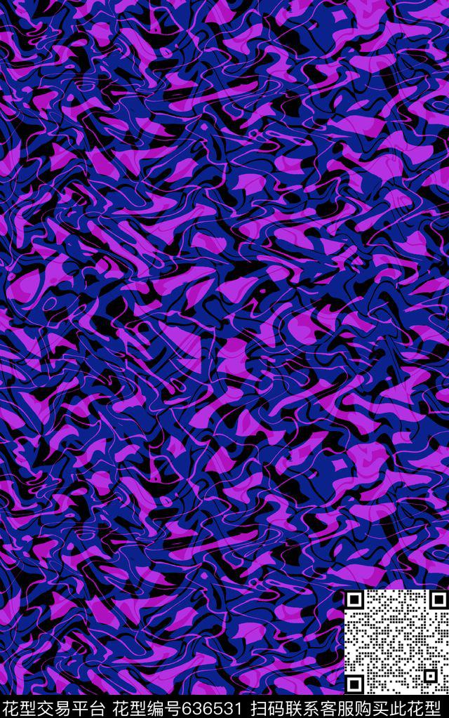 不规则几何方格菱形传统印花华亿平台下载（图片编号: 636531） - 瓦栏（Walan）