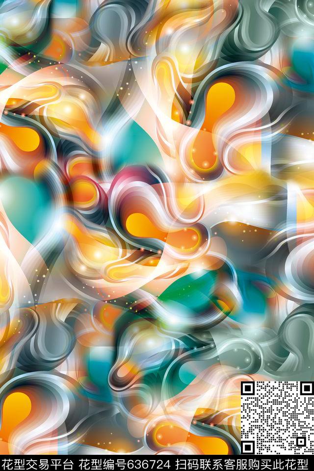 纹理数码印花华亿平台下载（图片编号: 636724） - 瓦栏（Walan）