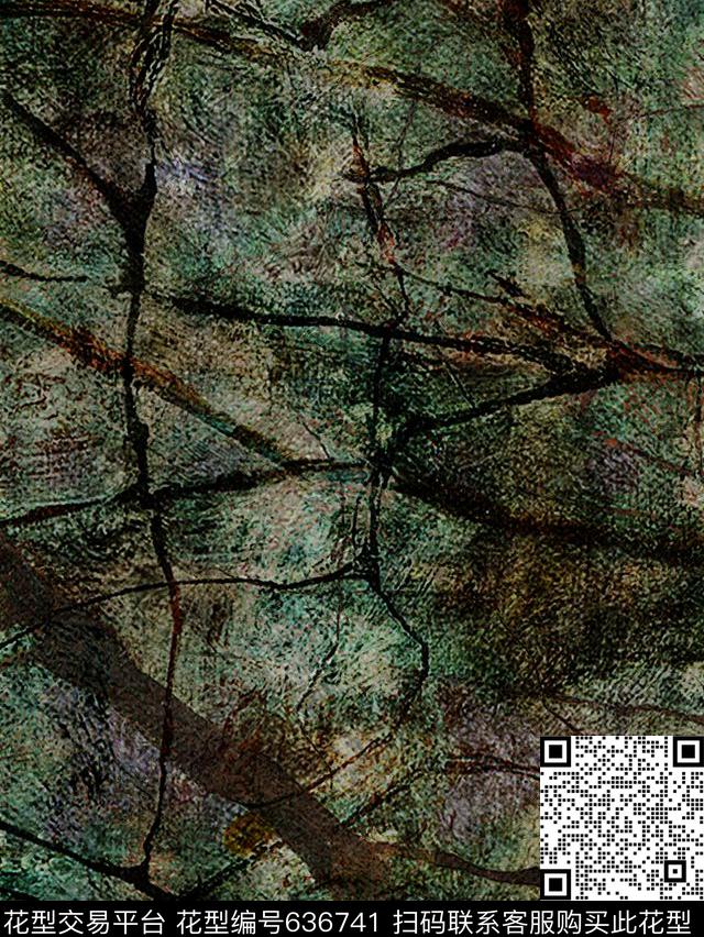 潮流零点--男装抽象数码印花华亿平台下载（图片编号: 636741） - 瓦栏（Walan）