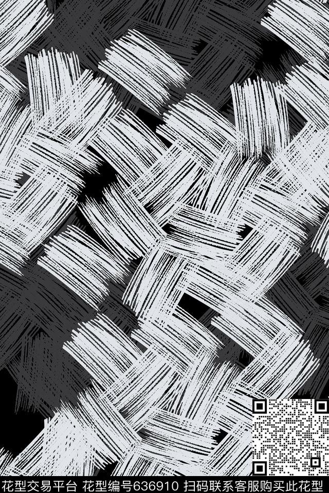 笔刷数码印花华亿平台下载（图片编号: 636910） - 瓦栏（Walan）