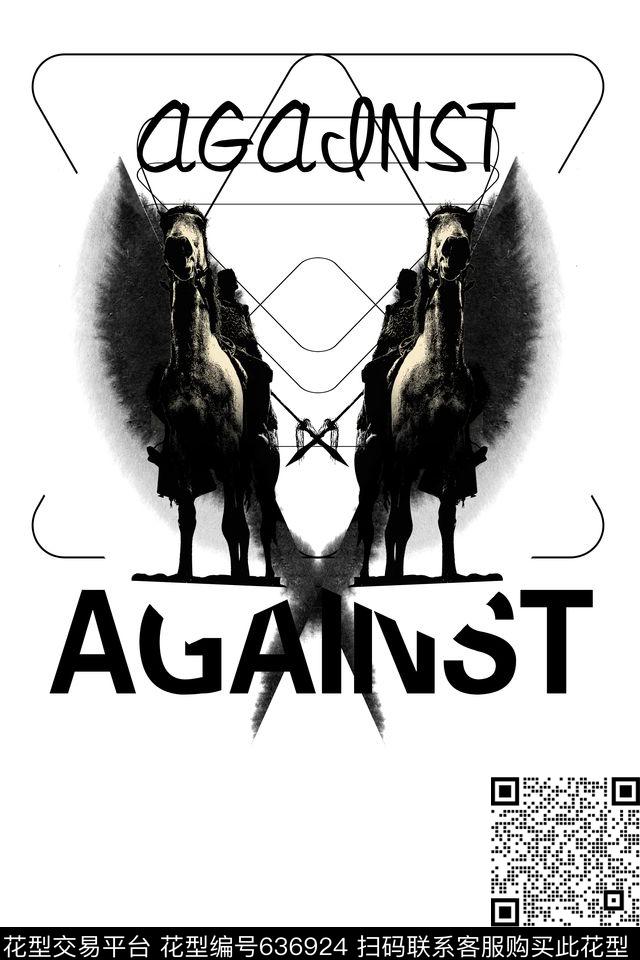 定位黑白几何线条数码印花华亿平台下载（图片编号: 636924） - 瓦栏（Walan）