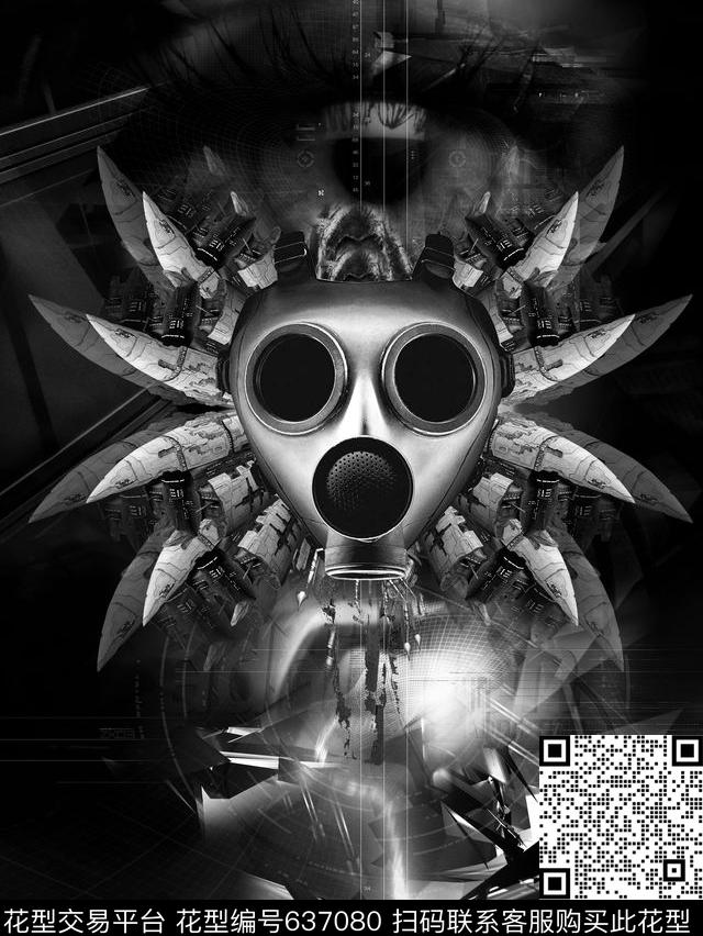 潮流男装数码印花华亿平台下载（图片编号: 637080） - 瓦栏（Walan）