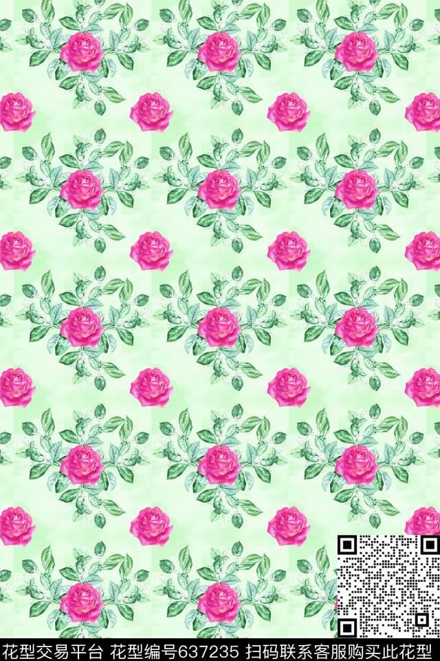 2017romanticrepeat数码印花华亿平台下载（图片编号: 637235） - 瓦栏（Walan）