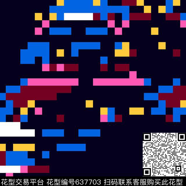 欧美大牌风佩斯利数码印花华亿平台下载（图片编号: 637703） - 瓦栏（Walan）