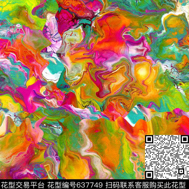 秘密3.0【手绘涂鸦】手绘艺术数码印花华亿平台下载（图片编号: 637749） - 瓦栏（Walan）