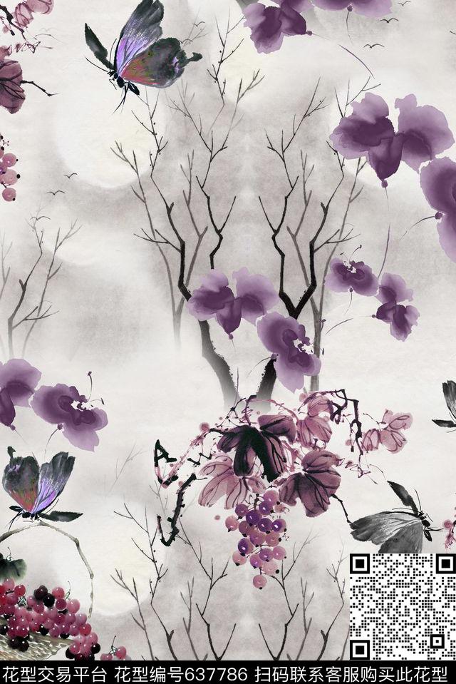 床品连衣裙旗袍数码印花华亿平台下载（图片编号: 637786） - 瓦栏（Walan）