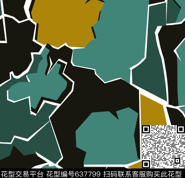 腰果花数码印花华亿平台下载（图片编号: 637799） - 瓦栏（Walan）