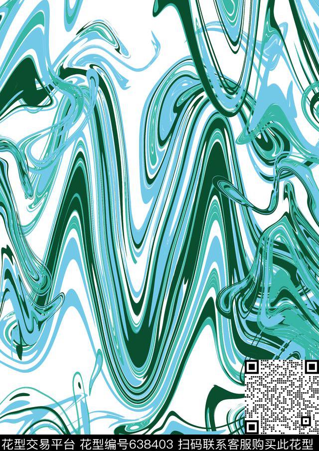 抽象传统印花华亿平台下载（图片编号: 638403） - 瓦栏（Walan）